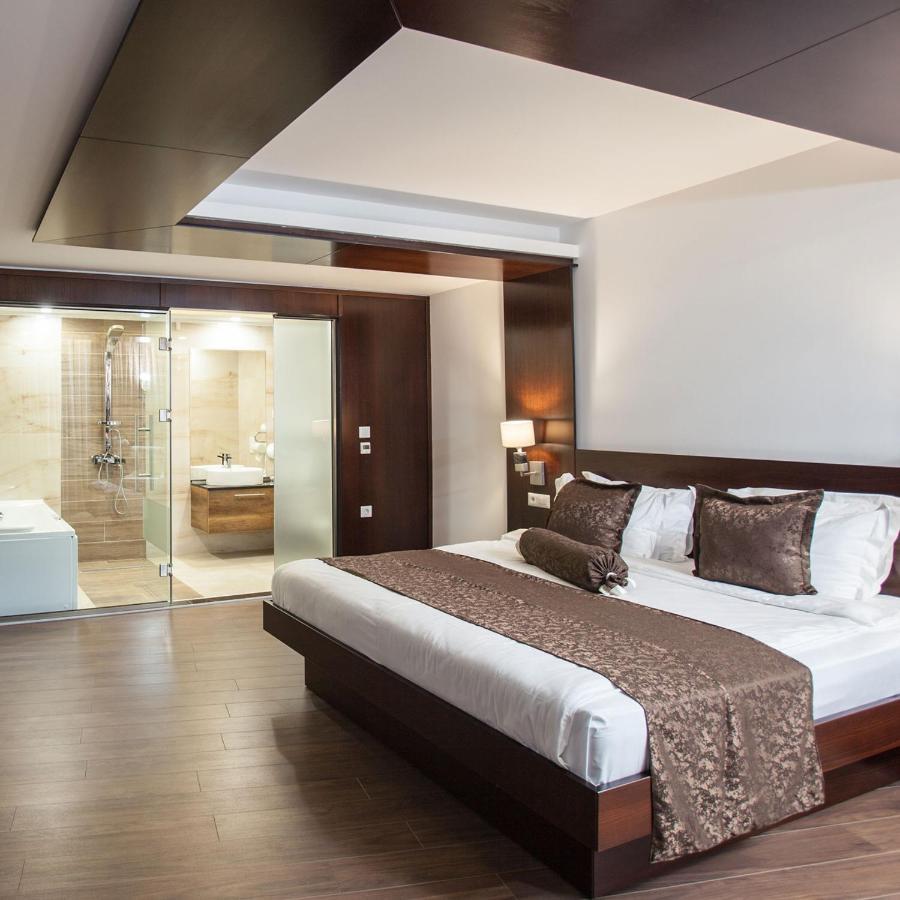 Hotel Sky Gevgelija Buitenkant foto A room at the hotel